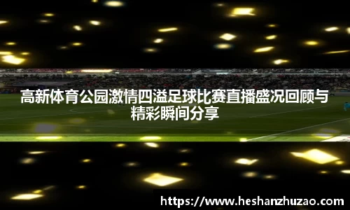 高新体育公园激情四溢足球比赛直播盛况回顾与精彩瞬间分享