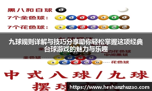 九球规则详解与技巧分享助你轻松掌握这项经典台球游戏的魅力与乐趣